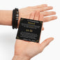 Guldbryllup, gave til mand, Læderarmbånd