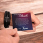 Håndlavede læderarmbånd med kors - en personlig gave til mand der skaber minder"