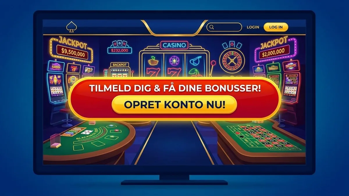 Tilmeld dig med bonus