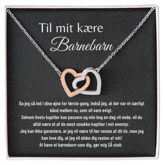 Gave til Barnebarn - Vis din kærlighed med et personligt hjertesmykke