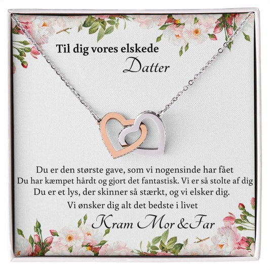 Gave til datter - Den perfekte personlige gave til din datters fødselsdag, eksamen, studentergilde eller bryllupsdag!