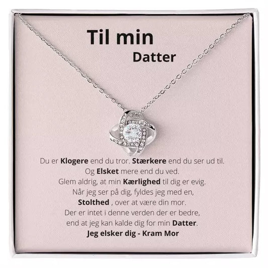 Til Datter - Klogere, Stærkere, Elsket - ByMalaika - Personlige Gaver