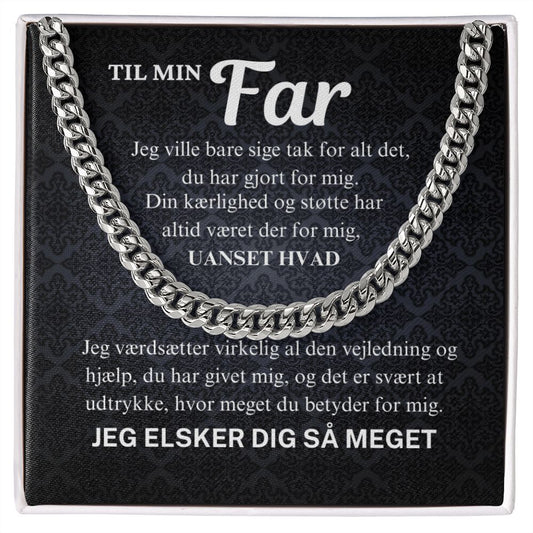Gave til Far | Tak for alt du har lært mig