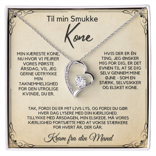 Giv din kone en smuk og romantisk gave på jeres 1. års bryllupsdag